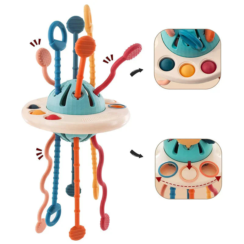 MindMove - Edukacyjna Zabawka do Ciągnięcia dla Umiejętności