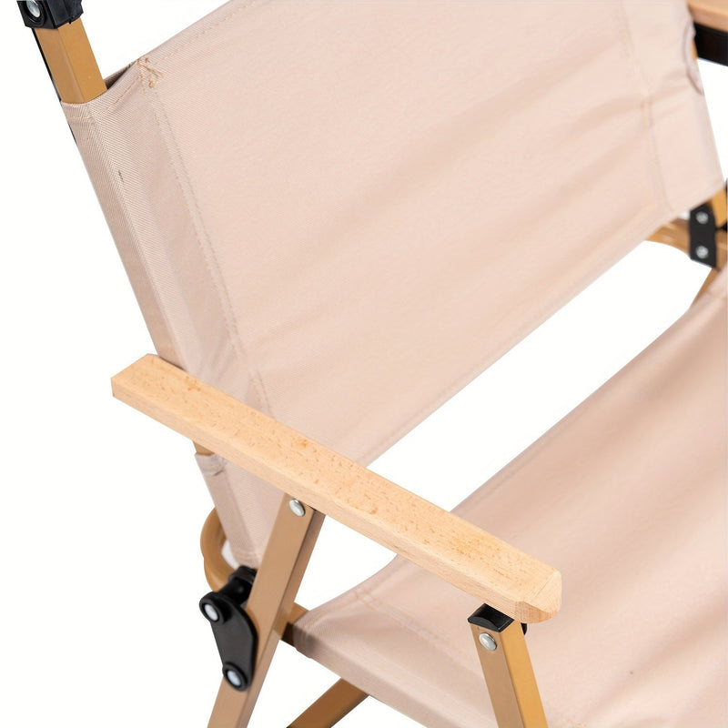 Składane Krzesło Kempingowe – Wytrzymała Aluminiowa Rama i Wygodne Siedzisko