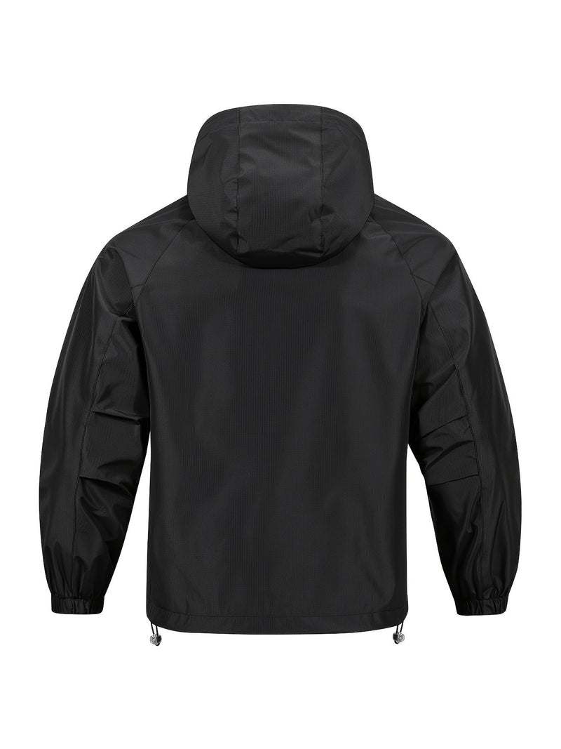 Wiatroszczelna Kurtka Rowerowa z Kapturem – Sportowa Kurtka do Aktywności na Świeżym Powietrzu