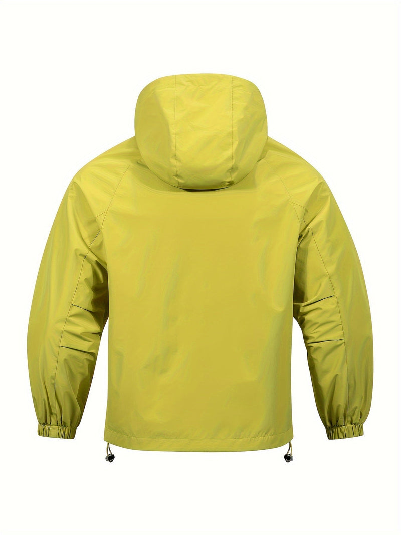 Wiatroszczelna Kurtka Rowerowa z Kapturem – Sportowa Kurtka do Aktywności na Świeżym Powietrzu