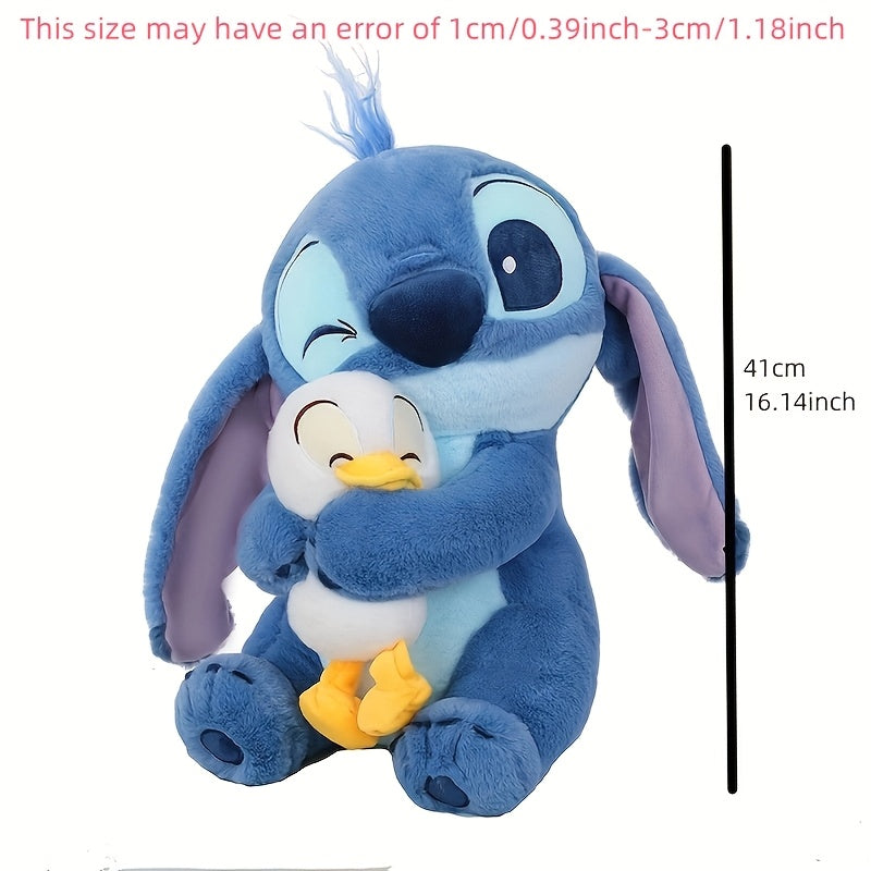 Kawaii Stitch Pluszowy Przytulak - Urocza Kartonowa Lalka do Snu i Dekoracji