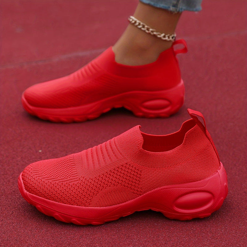 Nowoczesne Sneakersy Slip-On dla Dams – Oddychające i Wygodne na Co Dzień