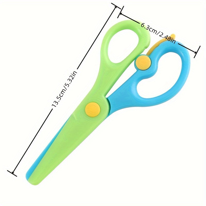 Zestaw Nożyczek dla Dzieci – Bezpieczne i Wygodne do Kreatywnych Projektów