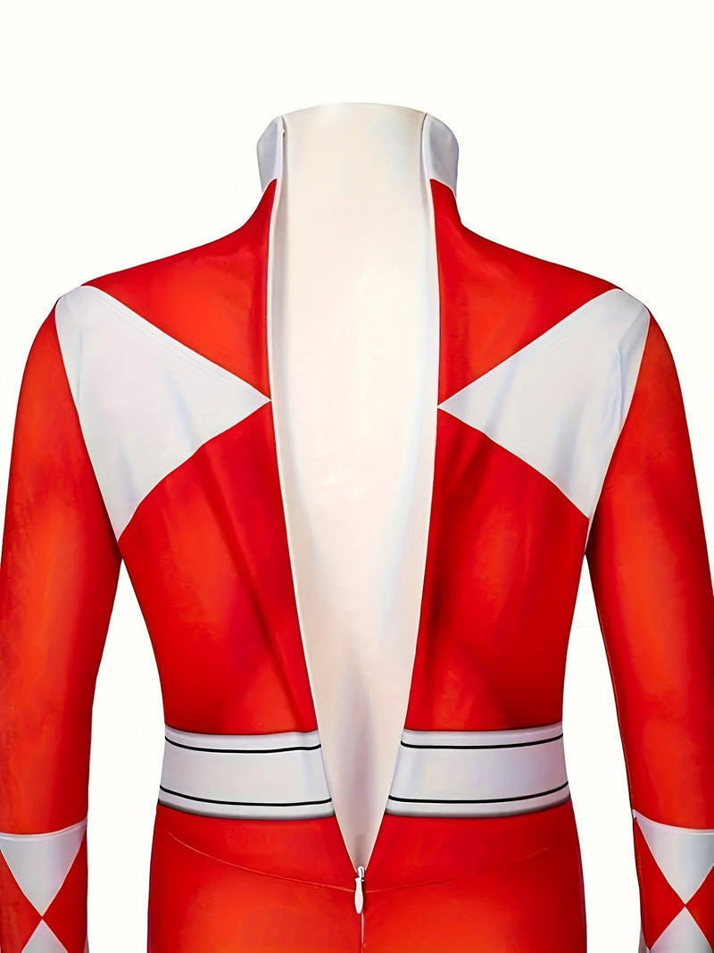 Kostium Power Ranger – Cosplay Czerwonego Rangera dla Dzieci