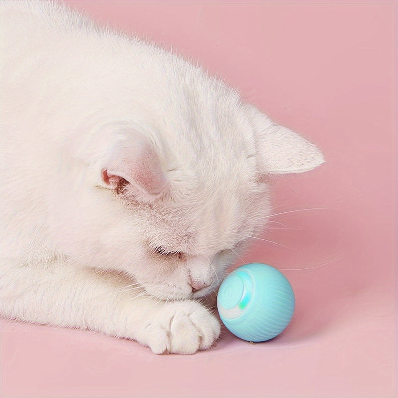 Intelligent interactive ball for cats - Automatic rolling toy for interactive play