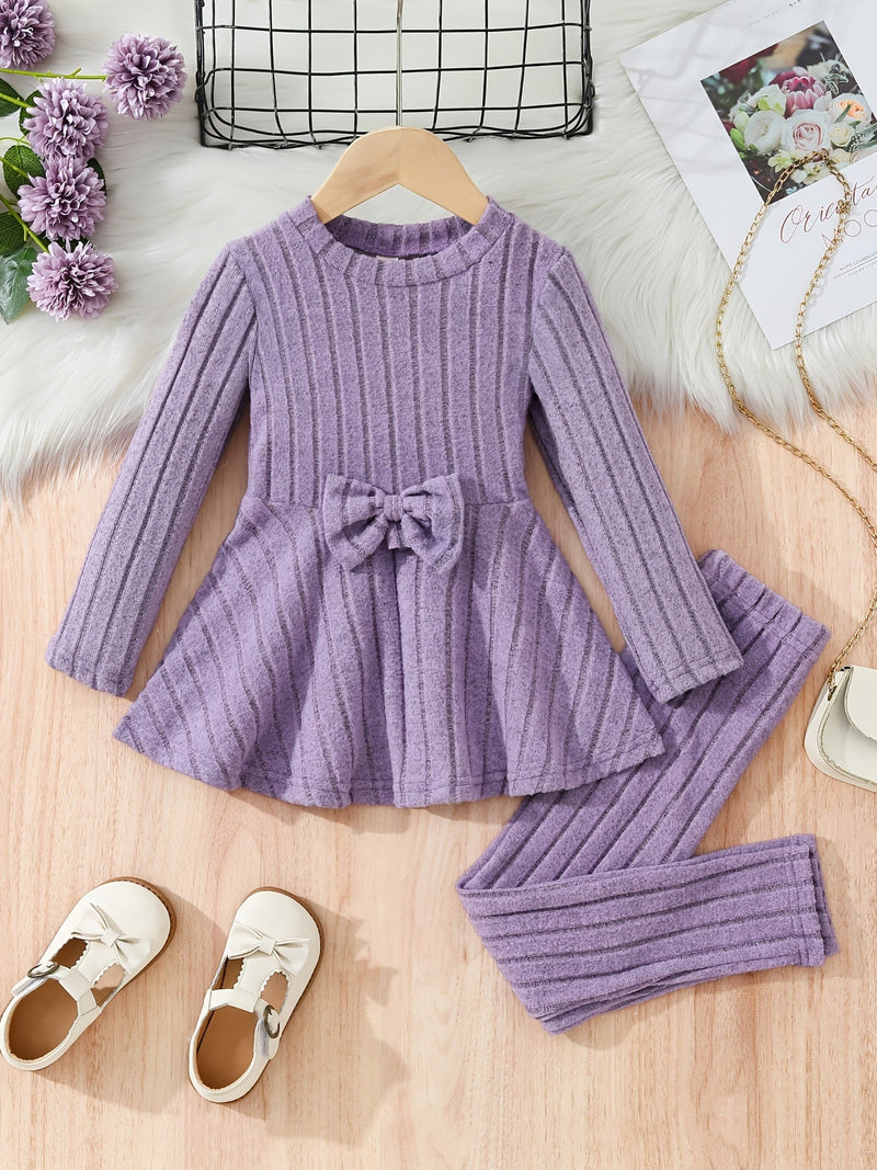 Zestaw Ubrań dla Dziewczynek Sophie - Wygodny i Stylowy na Jesień i Zimę