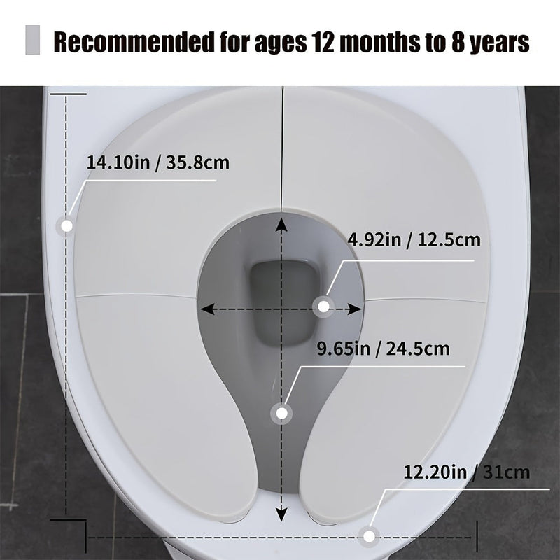 Przyjazne dla podróży siedzisko na toaletę dla dzieci – przenośne i antypoślizgowe dla łatwego korzystania z toalety
