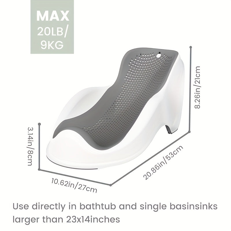 SafeNest Wanienka dla niemowląt - Ergonomiczne i Wentylowane Wsparcie