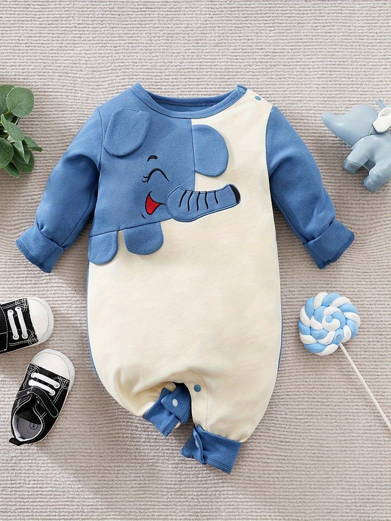 Słodki Kombinezon dla Niemowląt – Idealny na Jesień i Zimę