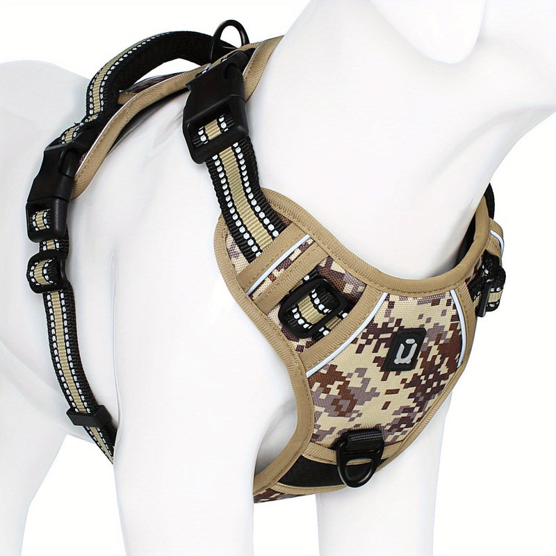 Reflective Harness for Dogs – Easy Walking and Training with Handle