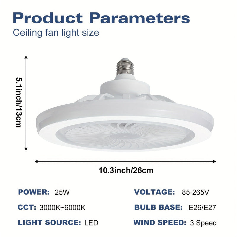LED Lampa Wentylatorowa – Ściemniana i Cicha
