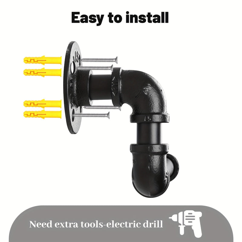 Industrialny Uchwyt na Papier Toaletowy - Dla Stylowej Łazienki
