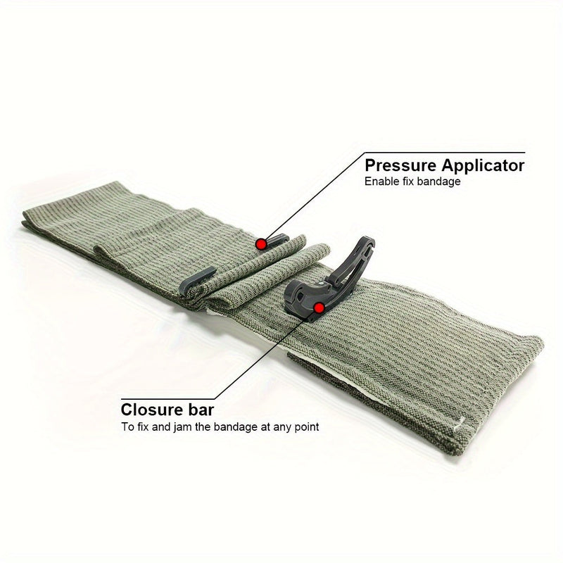 Elastyczny opatrunek pierwszej pomocy z sterylną wkładką na rany – Uniwersalny do użytku na świeżym powietrzu i w domu