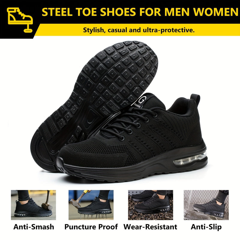 Steel Safety Toe Sneakers for Men – Breathable and Puncture Resistant