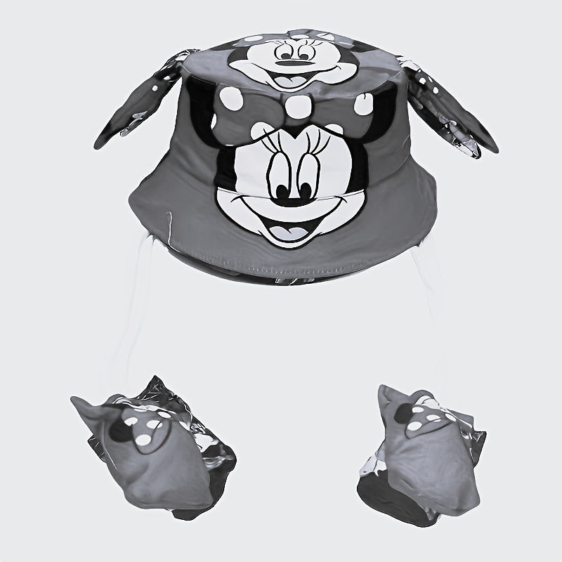 Rybak Kapelusz z Ruchomymi Uszami dla Dzieci – Uroczy Projekt z Postacią Stitch