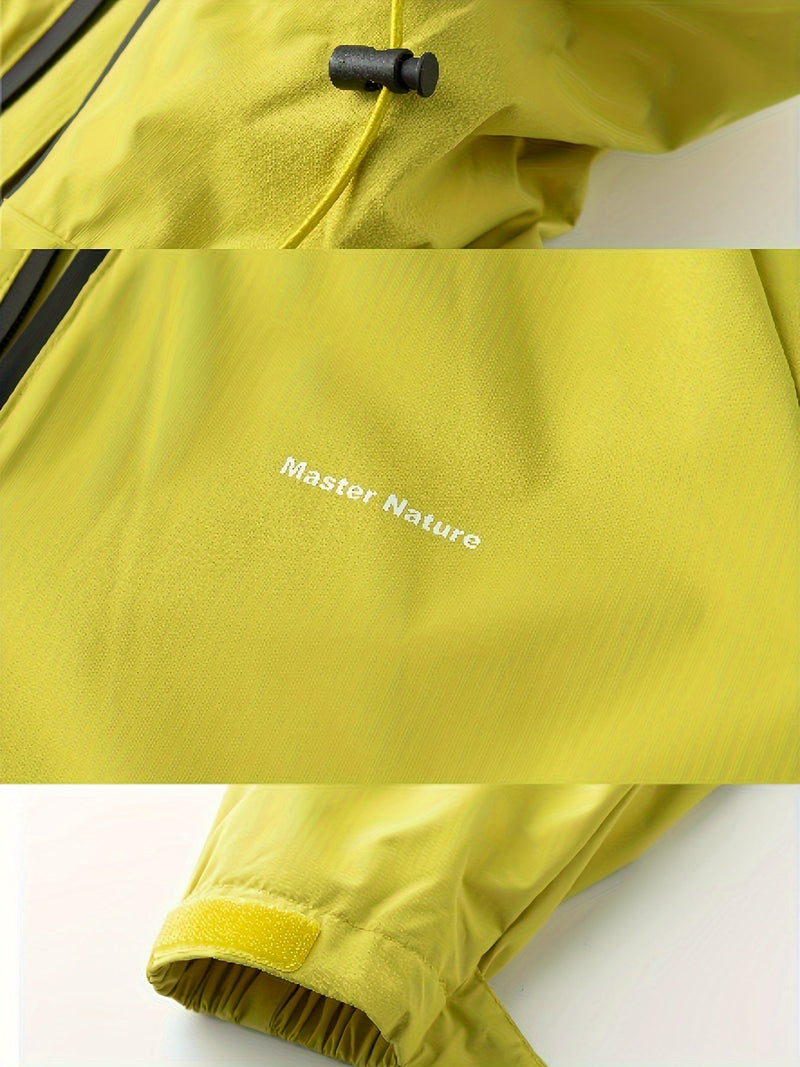 Wiatroszczelna Kurtka Rowerowa z Kapturem – Sportowa Kurtka do Aktywności na Świeżym Powietrzu