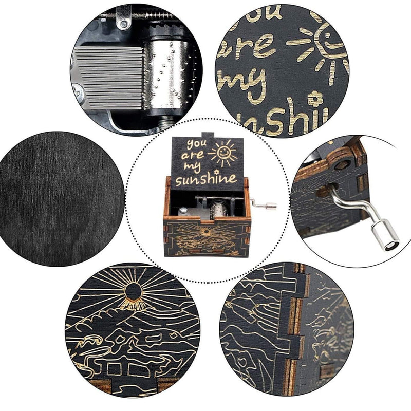 Musical box - "You Are My Sunshine" - Perfect for a gift