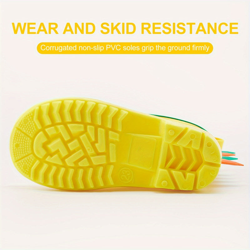 Dinozaurze Kalosze dla Dzieci - Na Suche Stópki w Deszczu