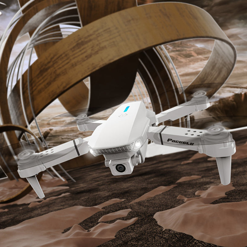 Dron E88 cu Cameră Dublă – Quadcopter Pliabil cu Menținere a Altitudinii