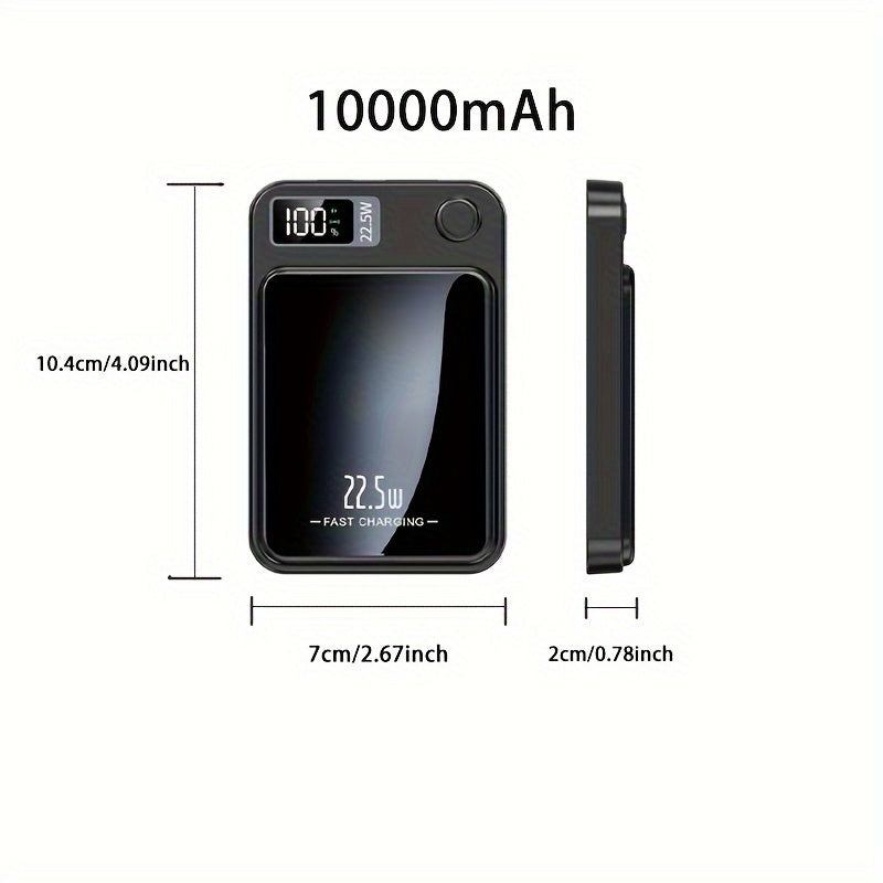 Powerbank magnetic 10000mAh – rapid și fiabil