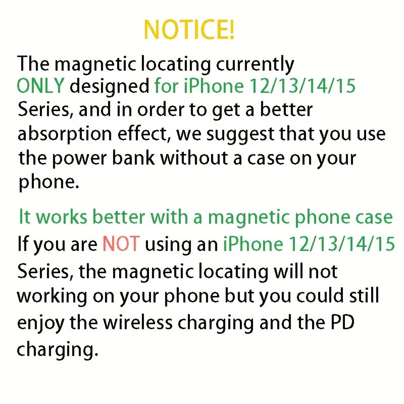 Powerbank magnetic 10000mAh – rapid și fiabil
