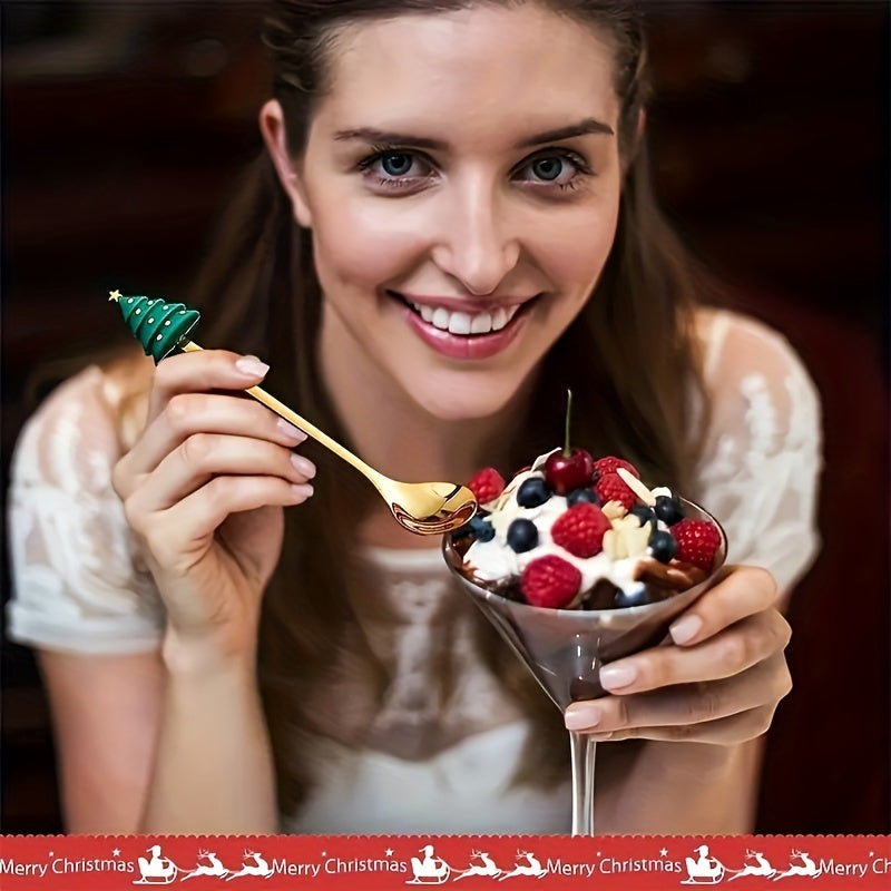 Zestaw łyżek świątecznych - Na radosne chwile przy stole