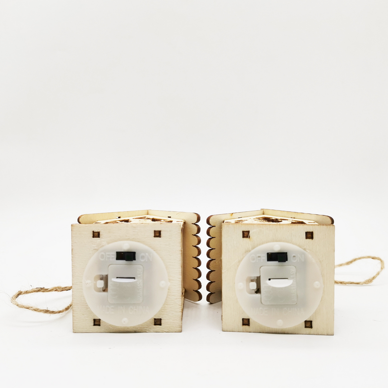 Set of Wooden Christmas Decorations – Magical and Atmospheric