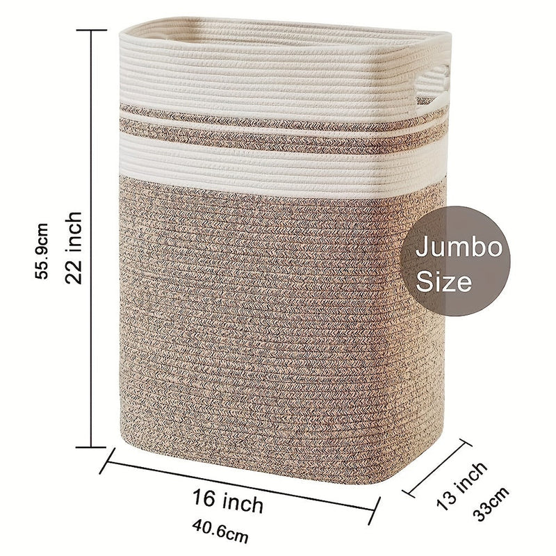 Jumbo Koszyk do Przechowywania - Miejsce na Wszystko, Stylowy i Praktyczny