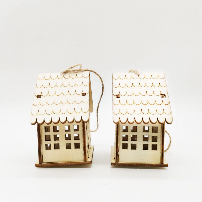 Set of Wooden Christmas Decorations – Magical and Atmospheric