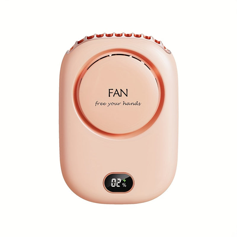 Ventilator Mini USB Reîncărcabil pentru Gât – Ușor cu Viteze Reglabile