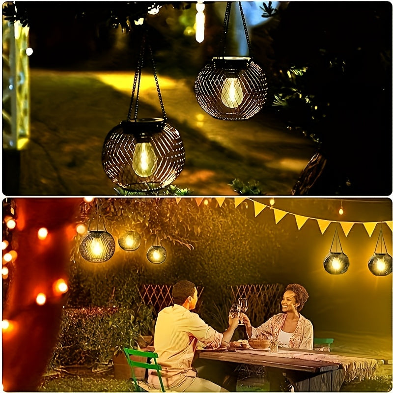 Wooden Solar Lamp for Garden – Ideal for Evening Lighting in the Garden