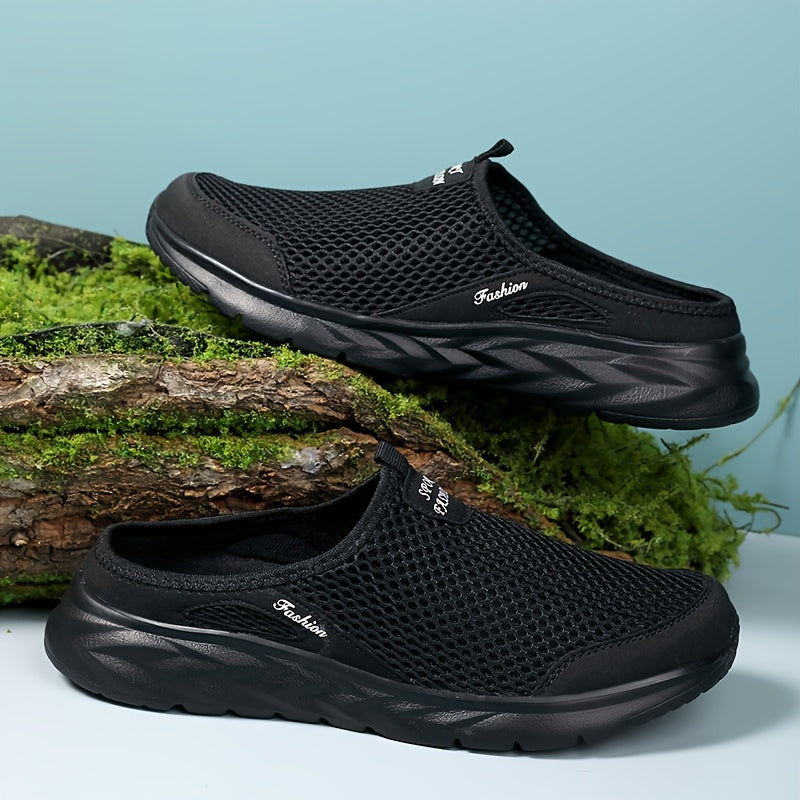 Men's Breathable Slip-On Shoes – Lightweight Mesh Comfort