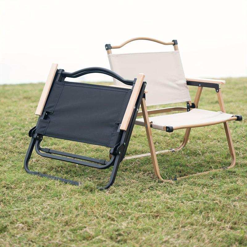 Składane Krzesło Kempingowe – Wytrzymała Aluminiowa Rama i Wygodne Siedzisko