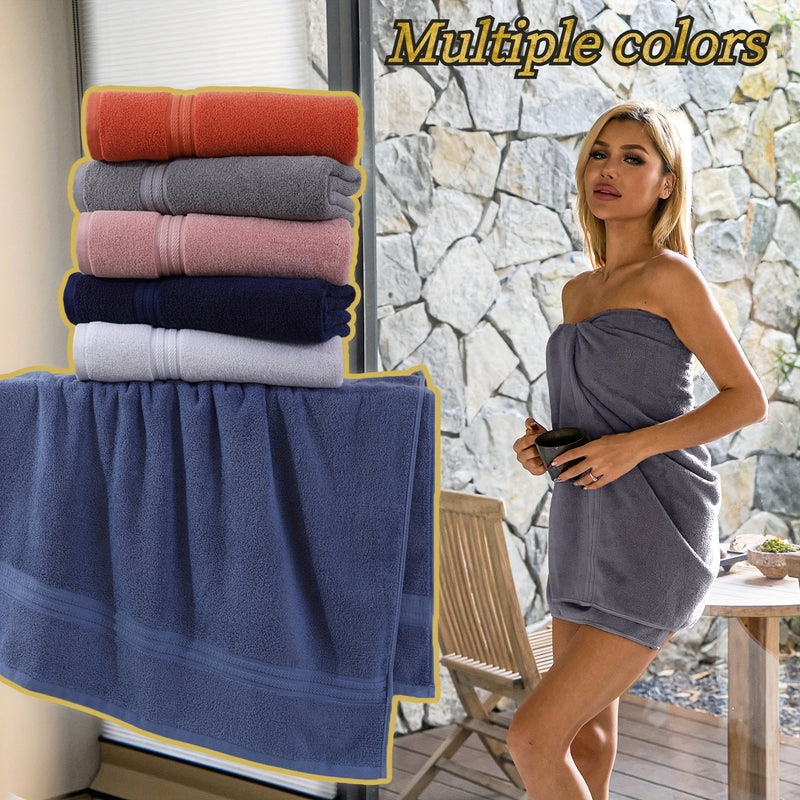 Premium Set of Bath Towels made of Cotton – Soft and Absorbent