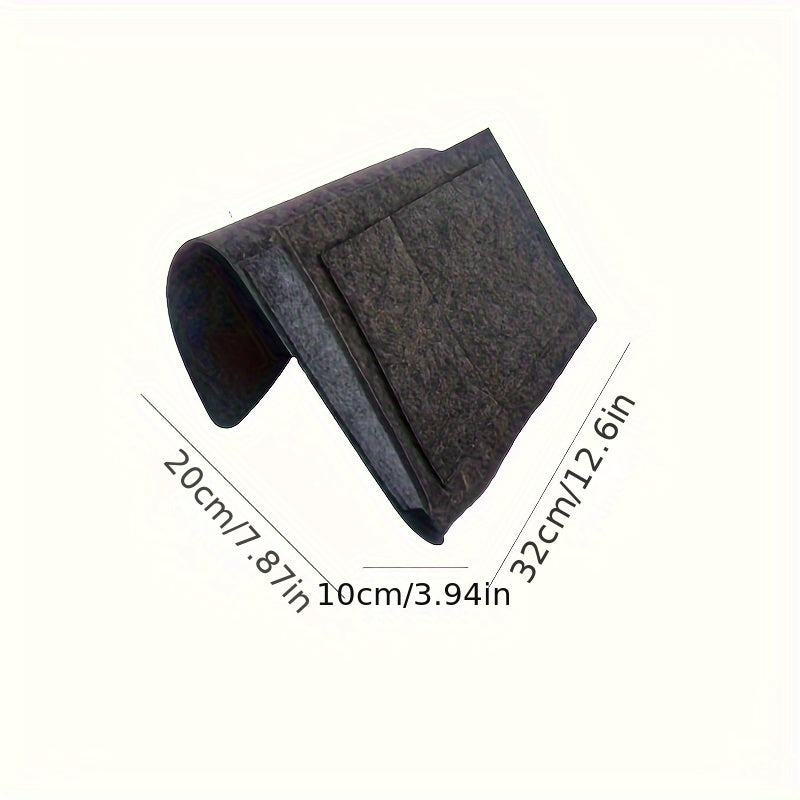 Skrzynka na rzeczy z filcu – Przejrzysta i dostępna obok łóżka lub kanapy