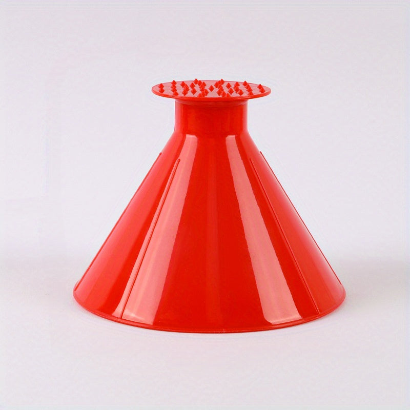 Zimowy Skrobak do Szyb Samochodowych - Łatwe Usuwanie Śniegu i Lodu