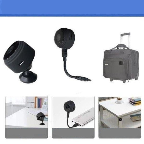 CamSpy - Mini Cameră de Securitate - HD - 1080P - Fără Fir