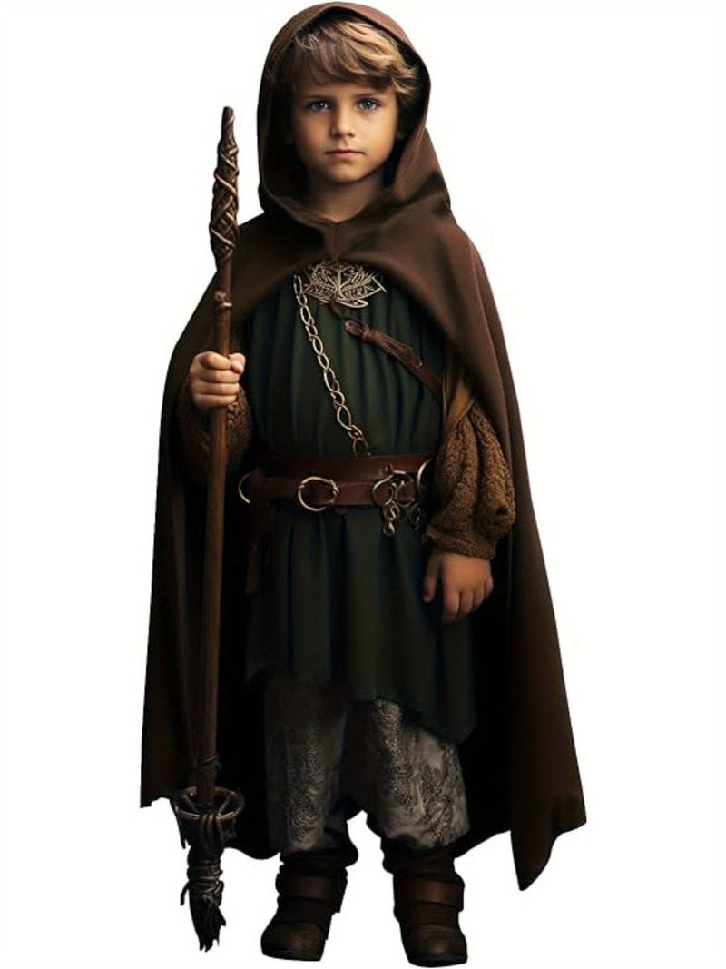 Magiczna peleryna czarodzieja dla dzieci - Na przygodę i tajemnicę