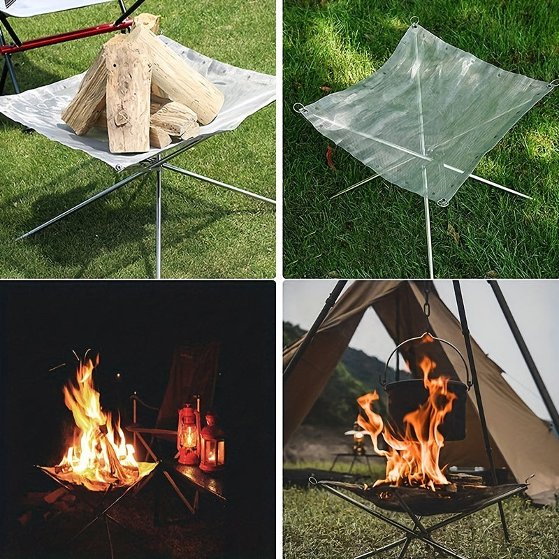 CampFire Compact Focar – Portabil, Solid și Practic pentru Utilizare în Aer Liber