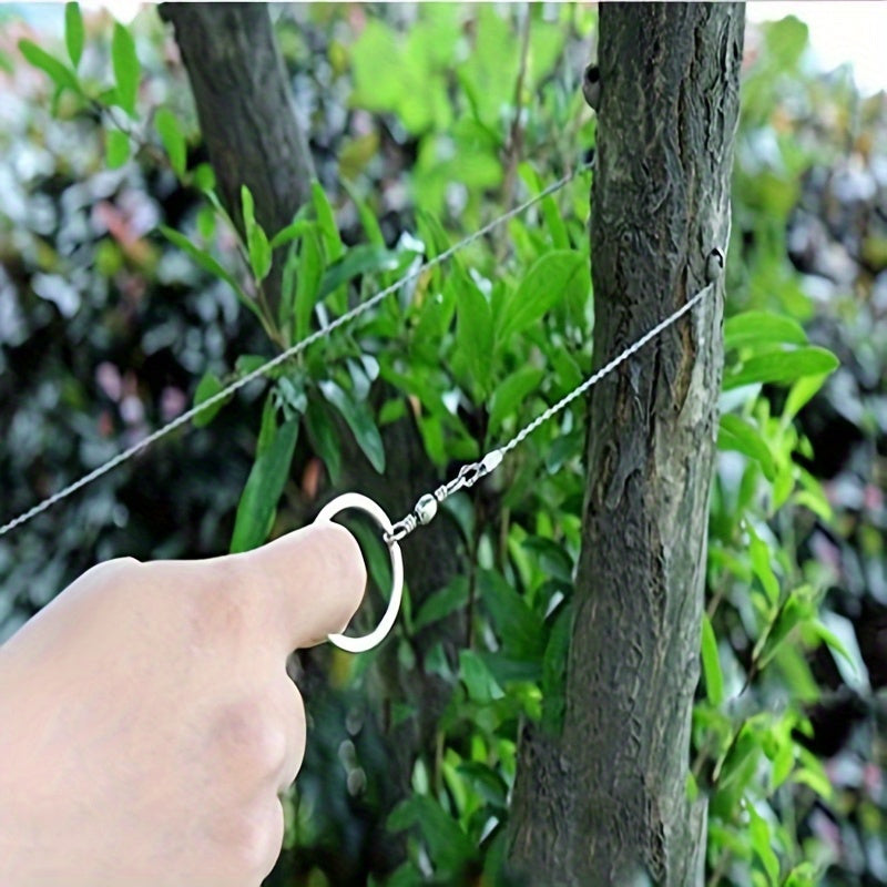 Wielofunkcyjna Piłka Druciana ze Stali Nierdzewnej – Niezbędne Narzędzie Survivalowe do Kempingu i Przygodów na Świeżym Powietrzu