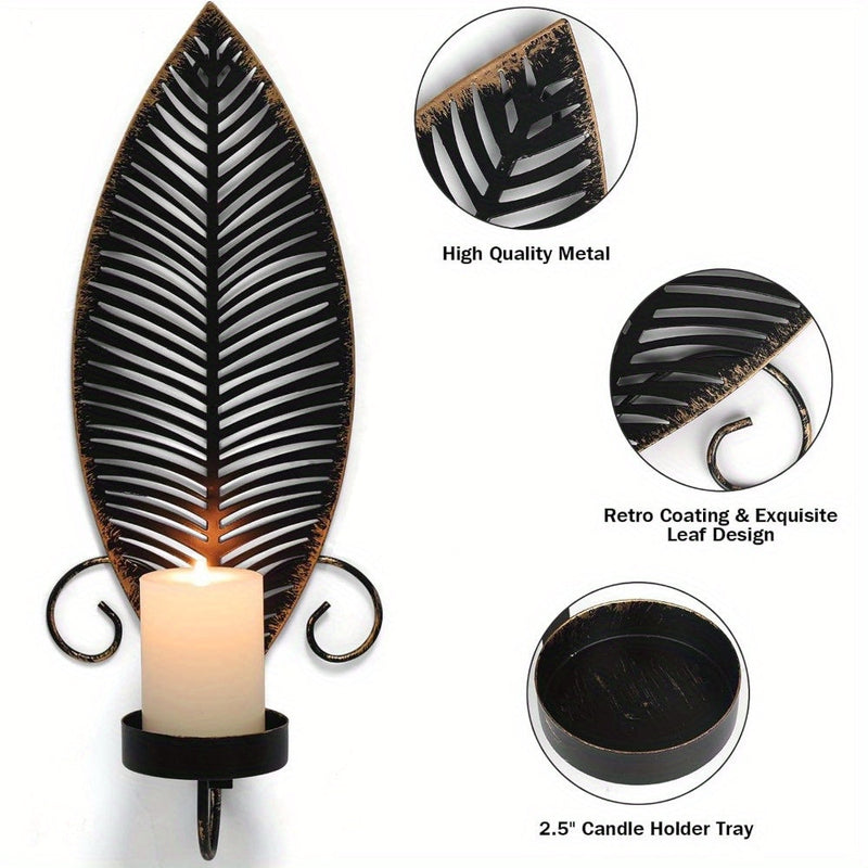 Leaf-shaped wall lamps - Atmospheric decoration for every room