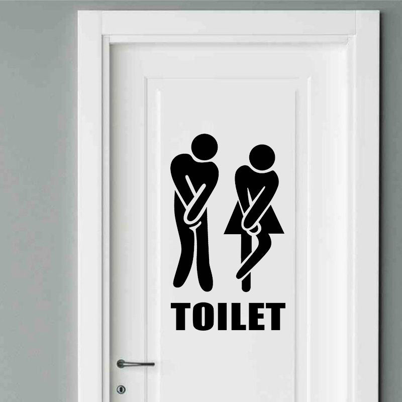 Fun Toilet Stickers - For a Creative Bathroom