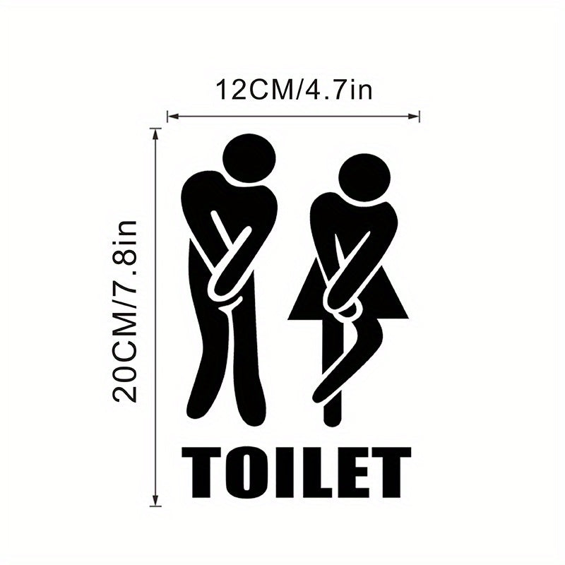 Fun Toilet Stickers - For a Creative Bathroom