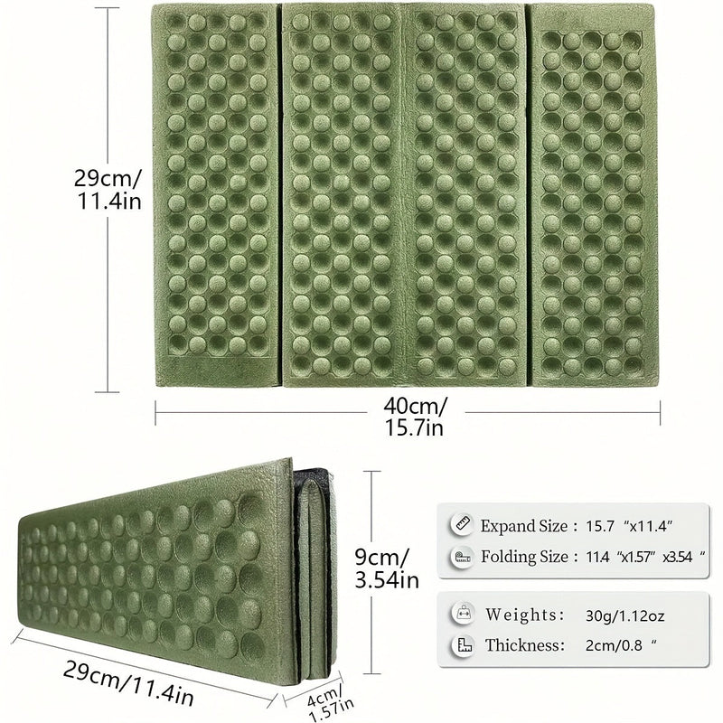 Lekka Składana Mata do Siedzenia – Trwała i Wygodna do Kempingu, Wędrówek i Przygód na Świeżym Powietrzu