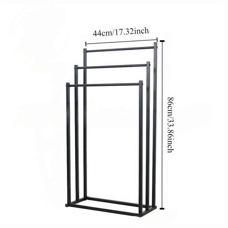 Praktyczny Wieszak na Ręczniki - Dla Uporządkowanej Łazienki