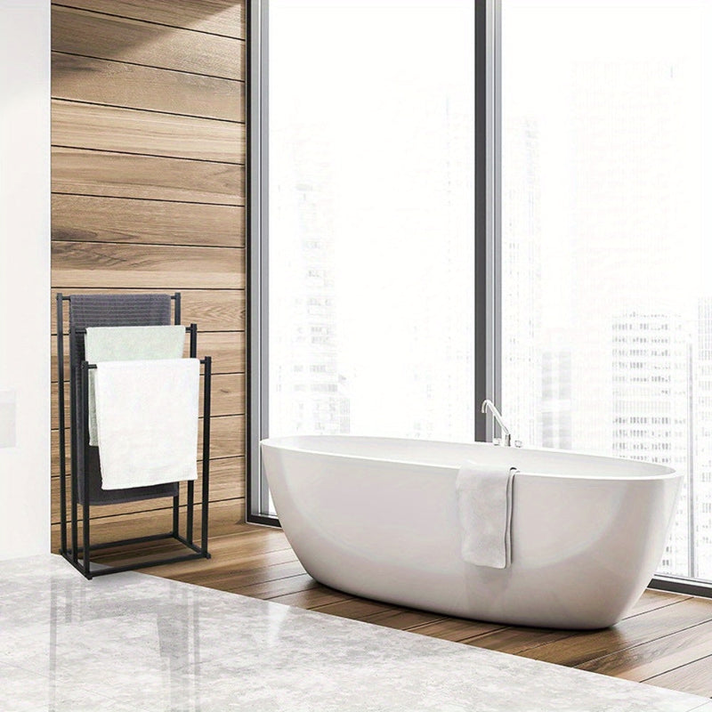 Praktyczny Wieszak na Ręczniki - Dla Uporządkowanej Łazienki