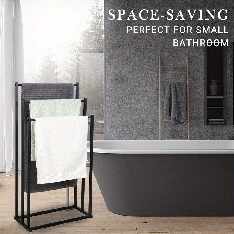 Praktyczny Wieszak na Ręczniki - Dla Uporządkowanej Łazienki