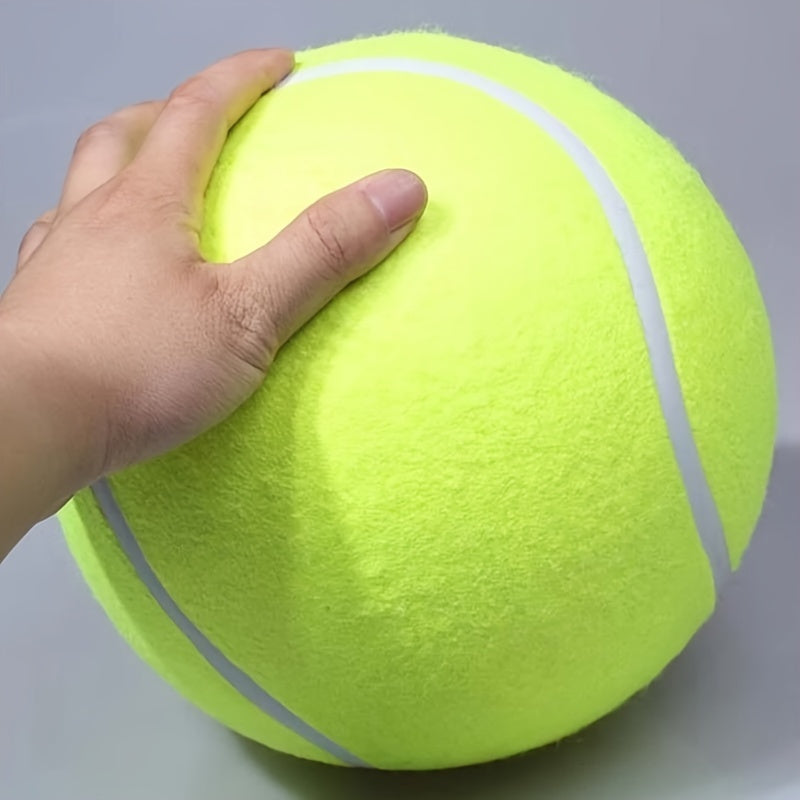 Extra Large Eco-Friendly Tennis Ball for Dogs – Ideal for Outdoor Play