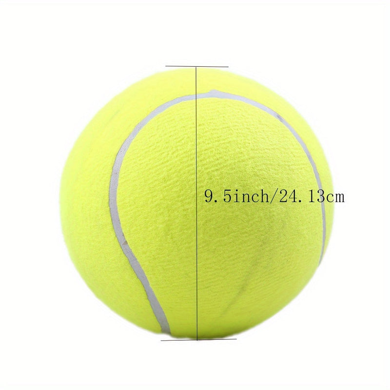 Extra Large Eco-Friendly Tennis Ball for Dogs – Ideal for Outdoor Play