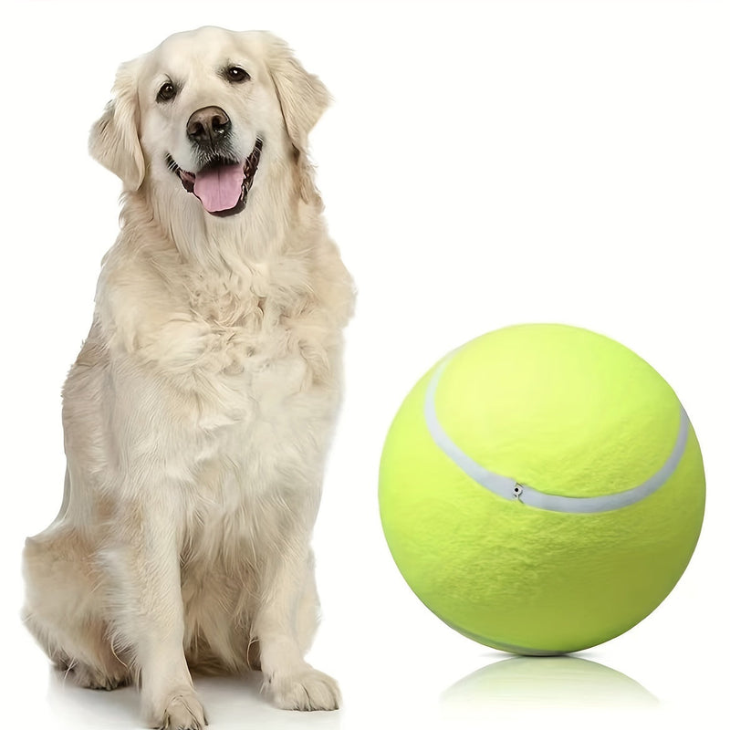 Extra Large Eco-Friendly Tennis Ball for Dogs – Ideal for Outdoor Play